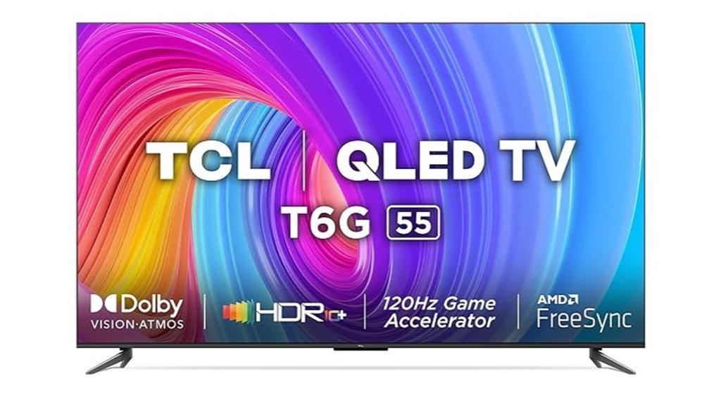 55 inch tcl qled