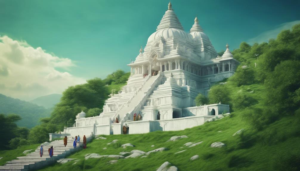 breathtaking views of temple