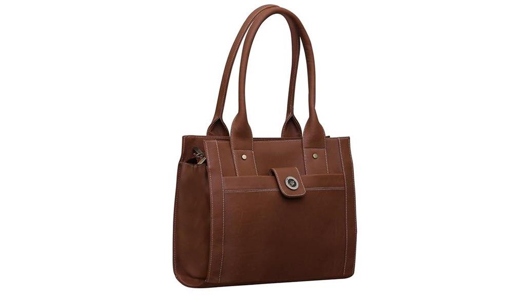 faux leather beach handbag