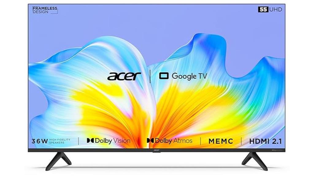 high quality 4k smart tv