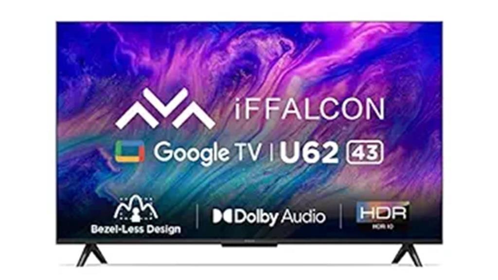 high quality 4k smart tv