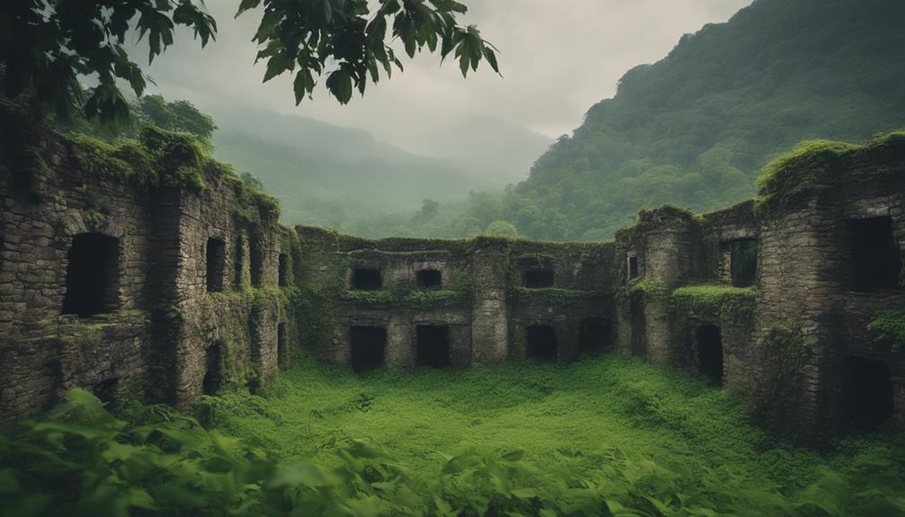 historic abandoned military site