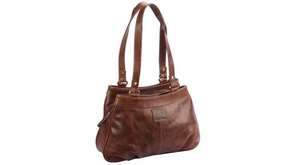 leather handbag for women