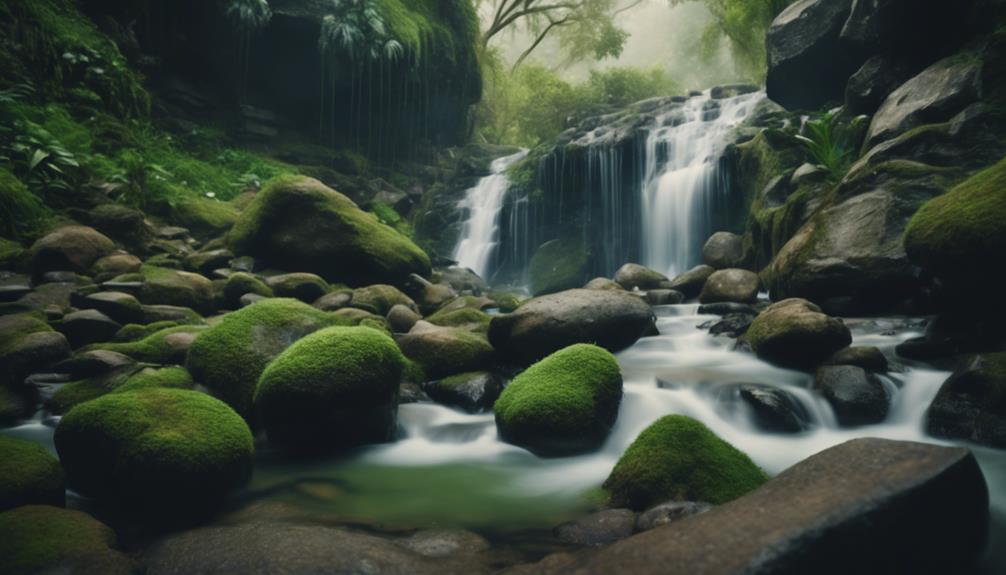 scenic waterfall in india