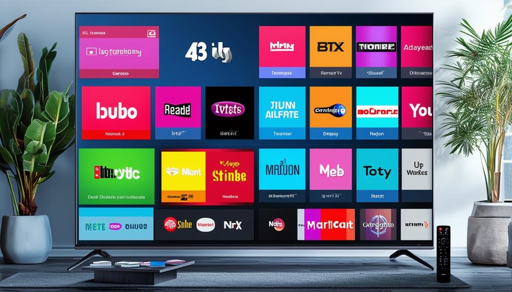 smart tv size selection