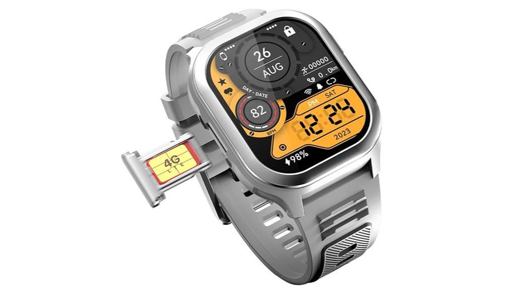 smartwatch with 4g connectivity