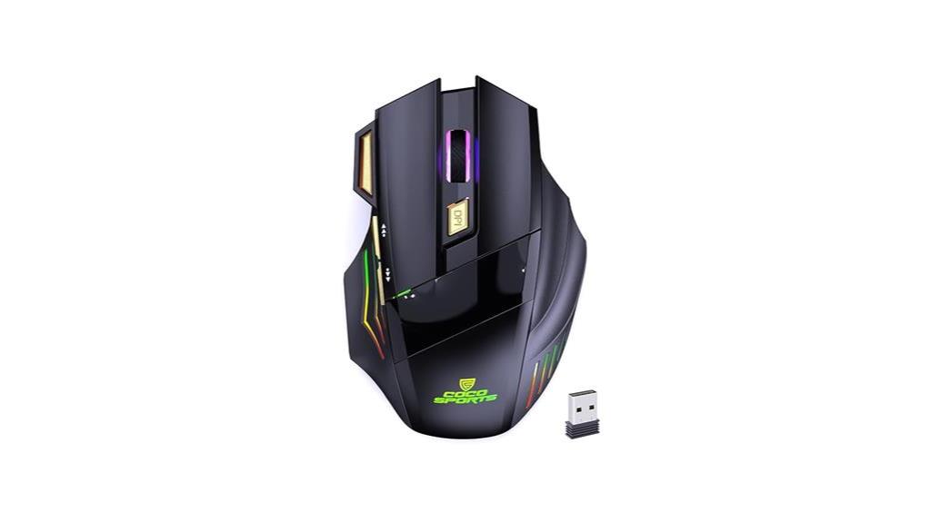 unique gaming mouse design