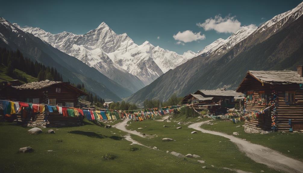 unspoiled himalayan mountain beauty