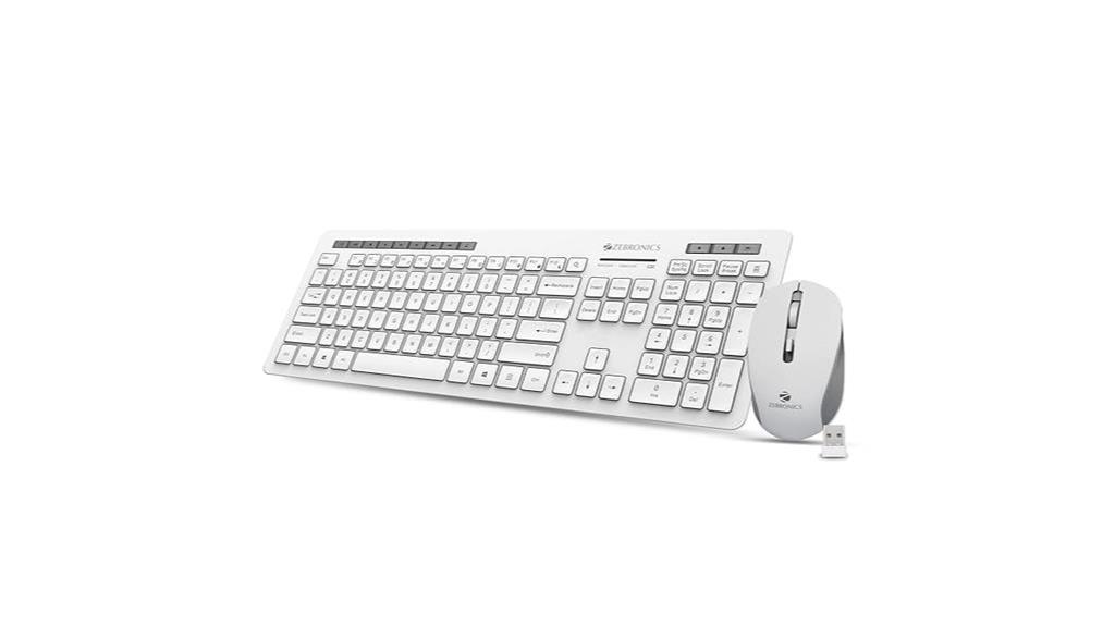 wireless keyboard mouse combo