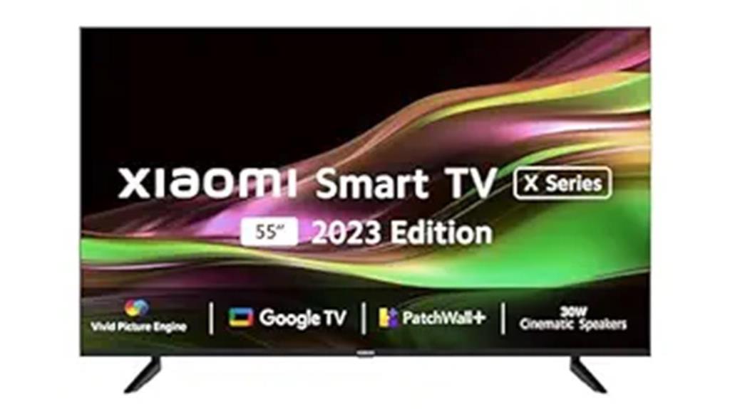 xiaomi 55 inch 4k smart tv