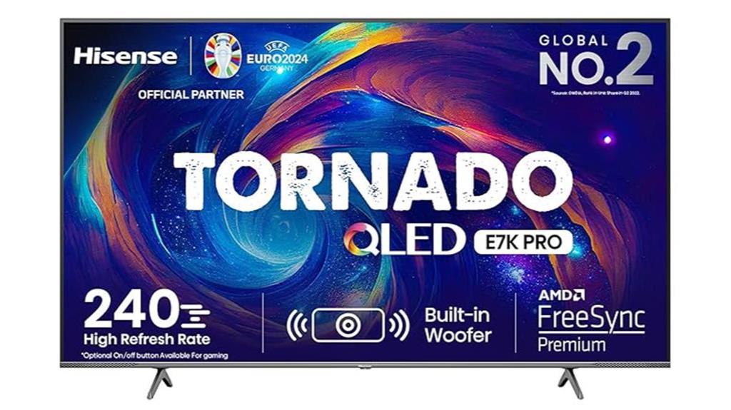 high end 4k qled tv